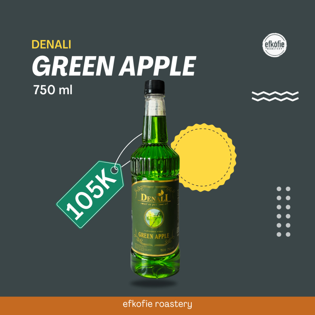 

Green Apple Syrup Denali l Sirup Denali