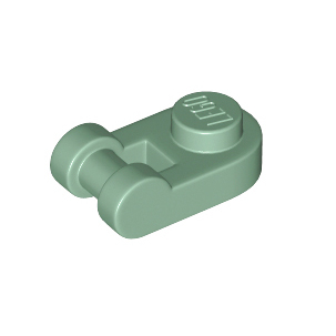 Lego Sand Green Part 26047 Plate, Round 1 x 1 with Bar Handle
