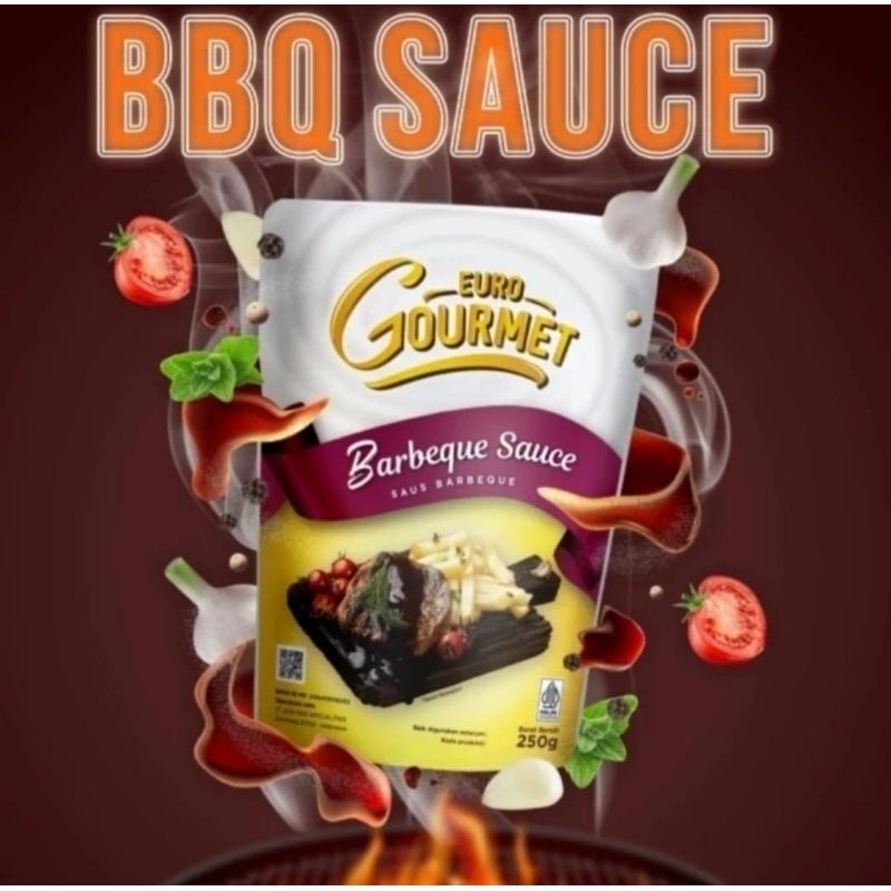 

Euro Gourmet Barbeque Sauce 250 gram Saus bbq