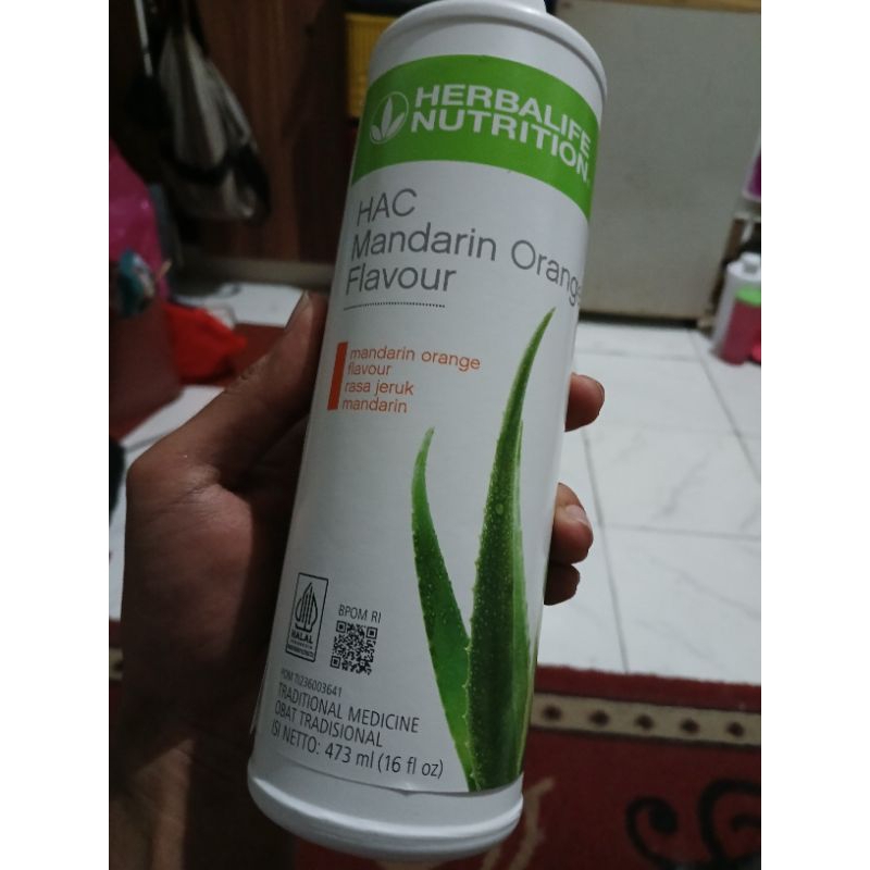 Herbalife Aloe Vera HAC Mandarin Orange Flavour 473ml