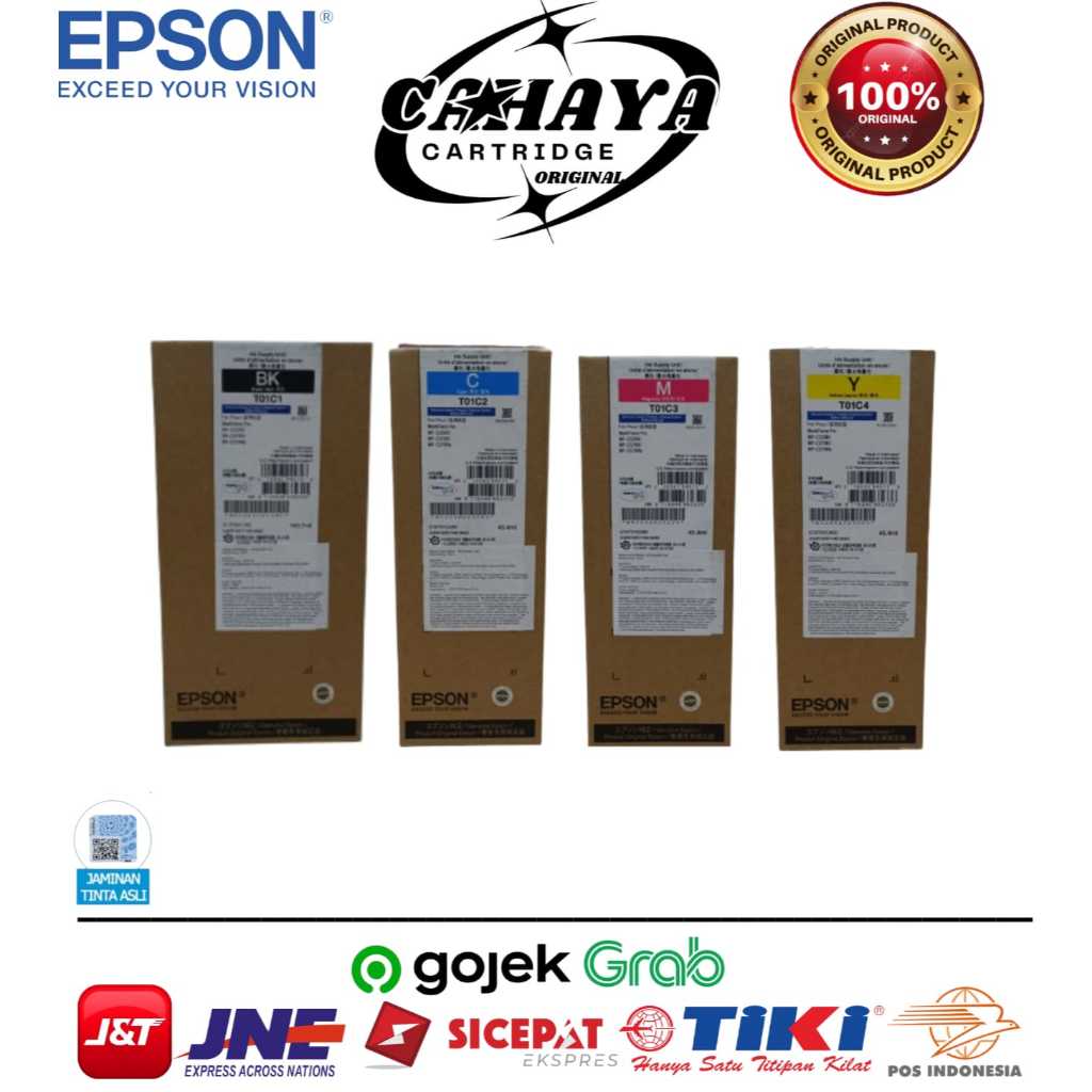 Tinta EPSON T01C Standard Tinta printer Epson WF C579R 579R