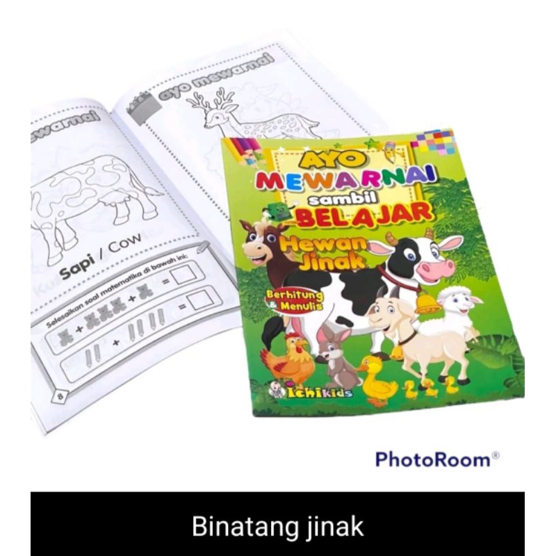 

BUKU MEWARNAI SAMBIL BELAJAR MENULIS/MENEBALI/MEMBACA 2 BAHASA