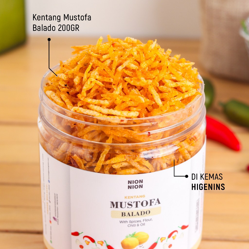 

Kentang Mustofa Balado Kentang Kering Mustofa Pedas Teri Kacang Kentang Goreng Mustopa Nion