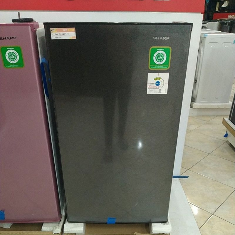 Kulkas Sharp 1 Pintu SJ-N162N-HS/ Garansi Resmi SHARP 5 Tahun Kompresor