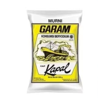 

Garam Dapur merek Kapal 250gram