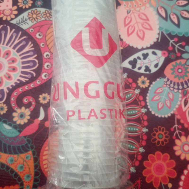 Cup Ager / Puding Unggul Plastik (Bening)