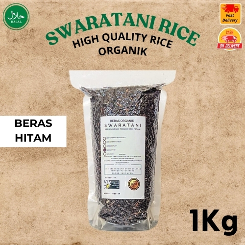 

Beras Organik Swaratani / Beras Hitam 1Kg / Halal