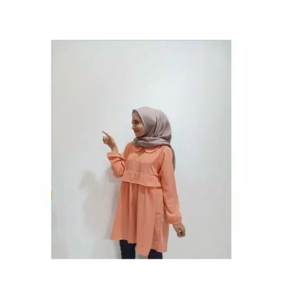 DISC 50% Dauky Baju Atasan Dewasa M Tunic Macy