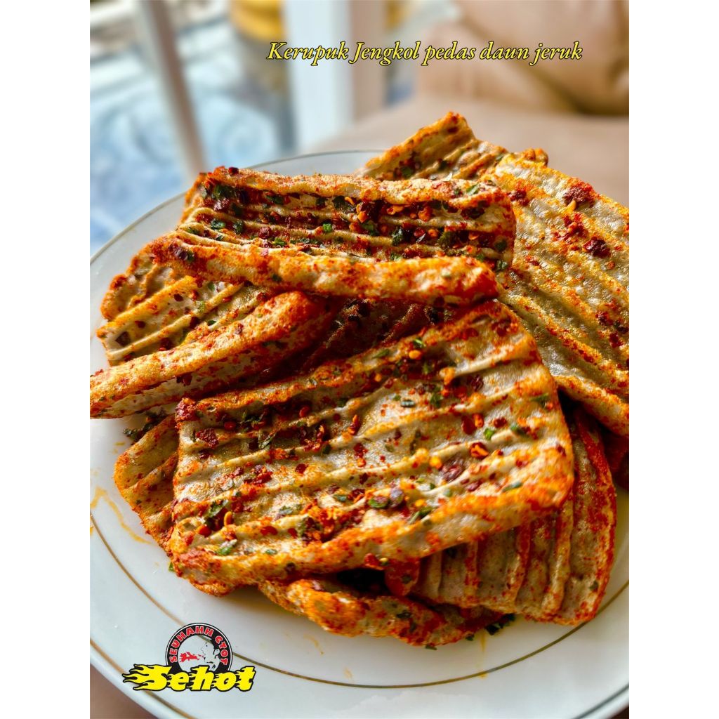 

KERUPUK JENGKOL ORIGINAL & PEDAS DAUN JERUK ISI 250 GR