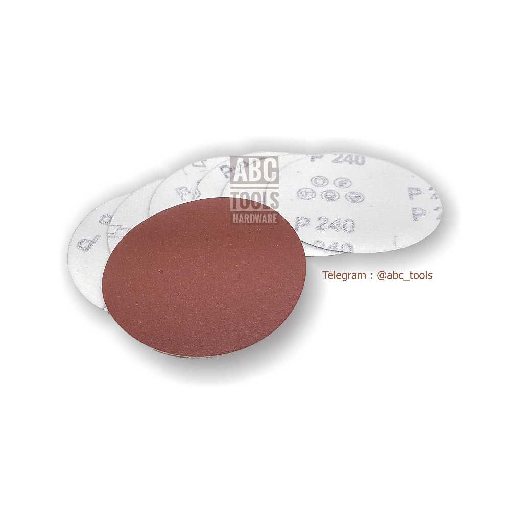 Amplas Bulat 4" - Amplas Tempel