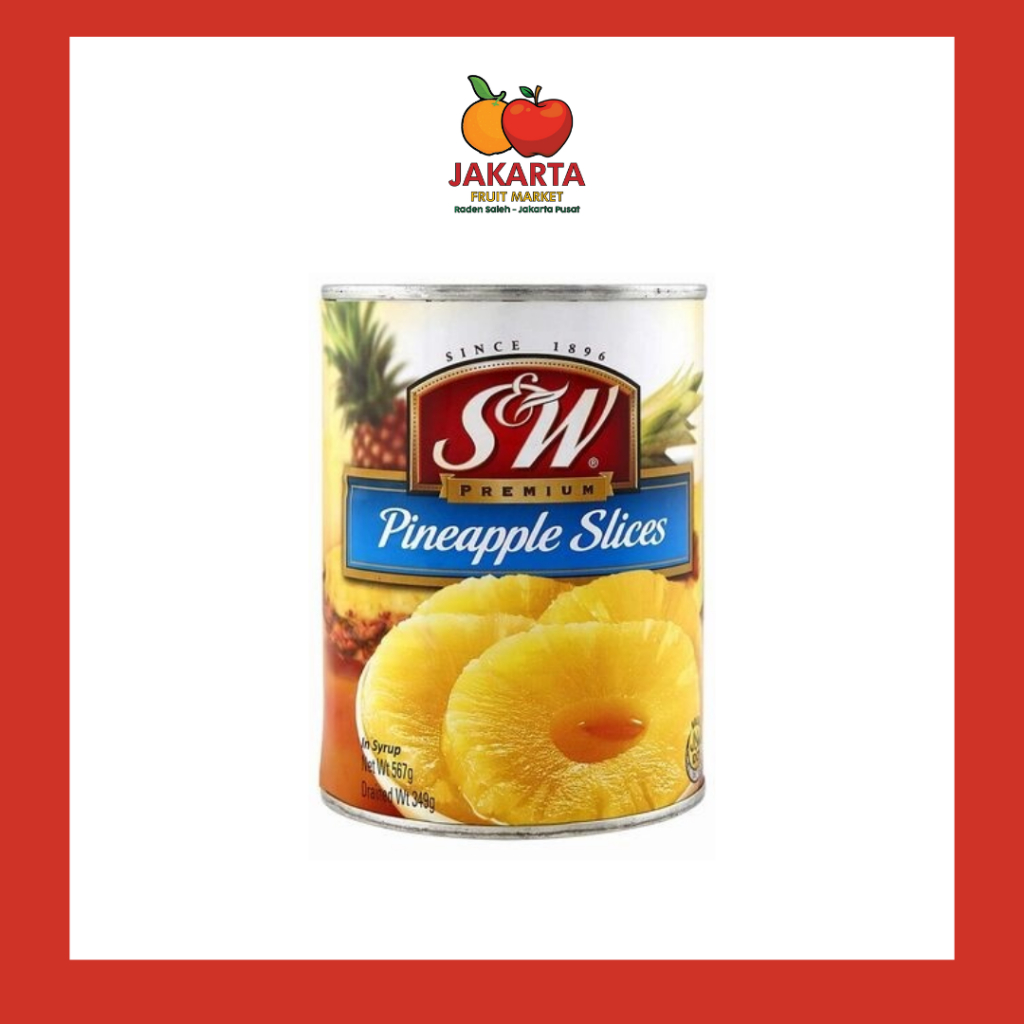 

s&w pineapple slices 300g