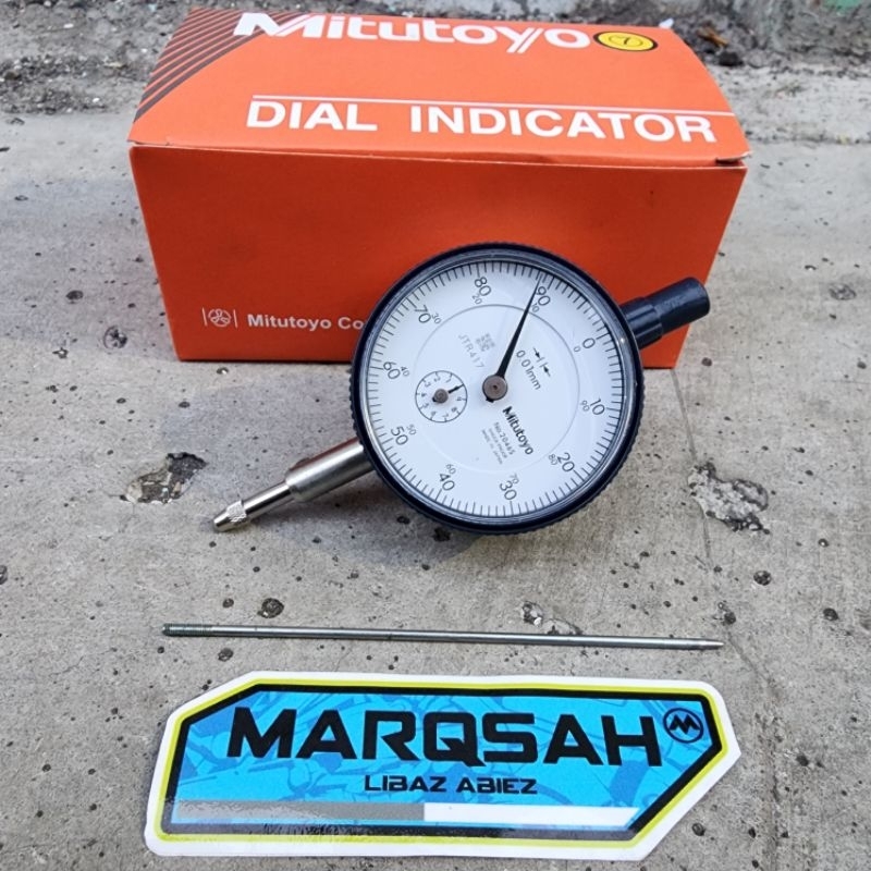 DIAL INDICATOR MITUTOYO DIALm MITUTOYO MARQSAH LIBAZ ABIEZ ORIGINAL