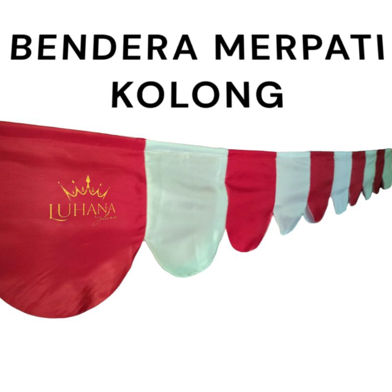 bendera burung merpati kolong