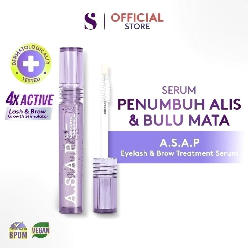 SOMETHINC - Somethinc - SOMETHINC A.S.A.P. Eyelash & Brow Treatment Serum - Eyelash Serum Somethinc 