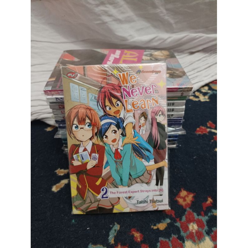 Komik we never learn 2 segel / komik we never learn vol 2 segel