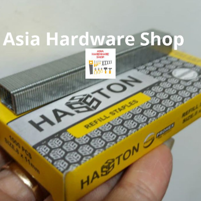 

TERLARISSS PROHEX Refill Isi Staples Stapler Tembak Jok Refill 8mm Ukuran 4 14 mm 1 pcs HASSTON