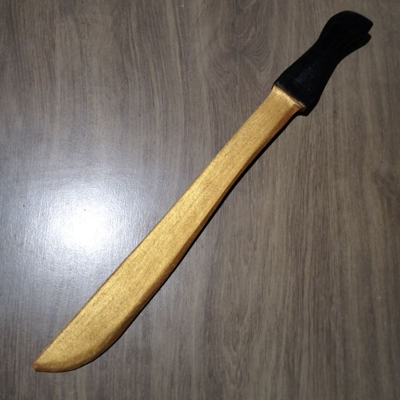 Golok Kayu Peraga Silat Beladiri/Golok Silat/Golok IPSI/Golok Pencak Silat/Golok PSHT/Golok Mainan