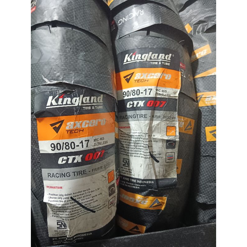 KINGLAND AXCERO CTX 007 90/80.17 RACING COMPOUND FREE PENTIL