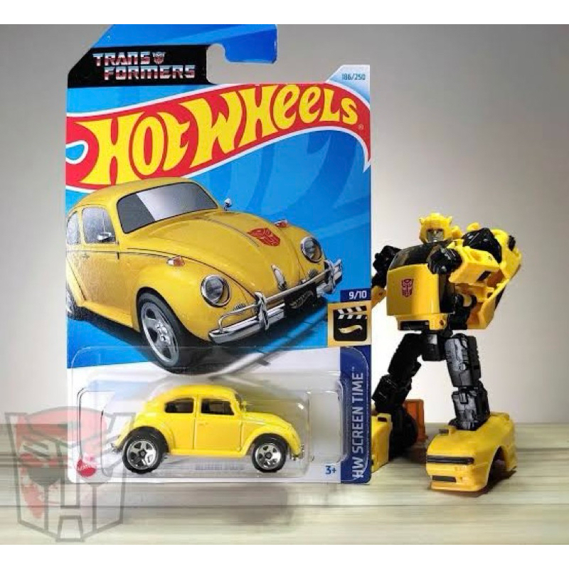 Hot wheels vw kodok vw bumblebee transformer original mattel 2024