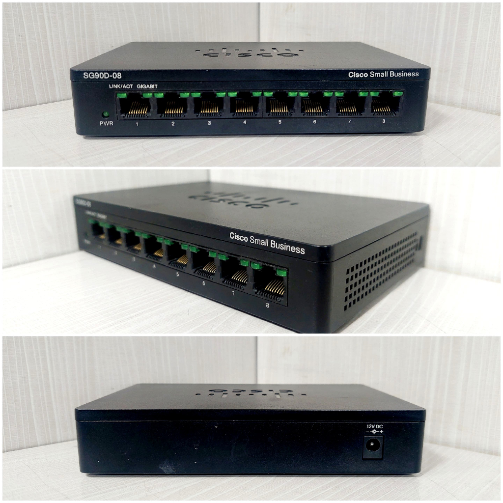 Termurah Router outer Cisco Small Business SG90D-08 8Port Gigabit