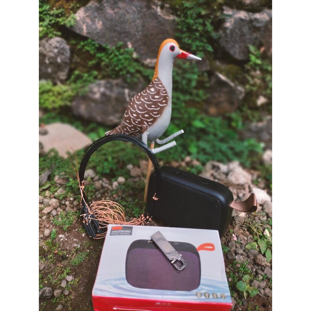 1 IKAT TALI RACIK JERAT BURUNG SINTAR SAWAH + PATUNG JONTROT SINTAR + MUSIKBOX MP3