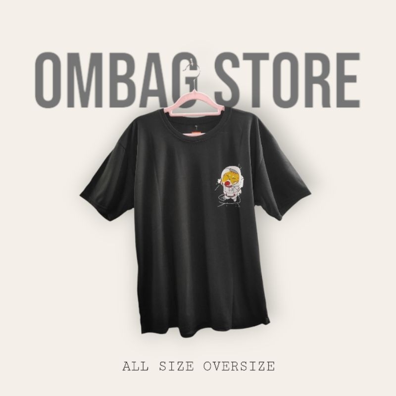 Kaos Astro Cat, Distro Allsize Oversize.