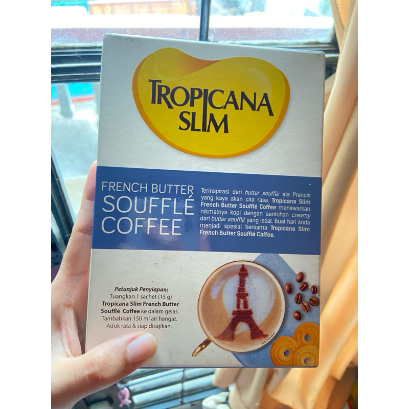 

TROPICANA SLIM COFFEE FRENCH BUTTER SOUFFLE COFFEE
