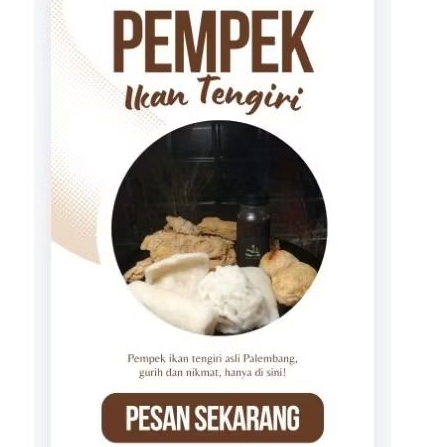 

Pempek ikan tenggiri