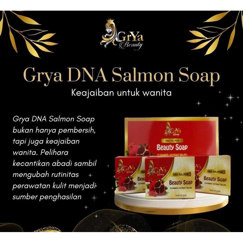 Grya DNA Salmon Soap