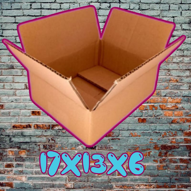 

kardus packing UK 17x13x6 kardus kecil kardus besar