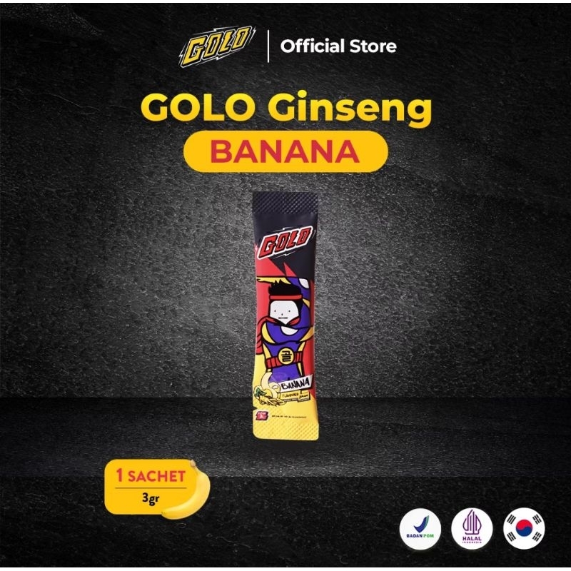 

Mister Golo Ginseng / Mr Golo / Golo Sachet Original Ecer