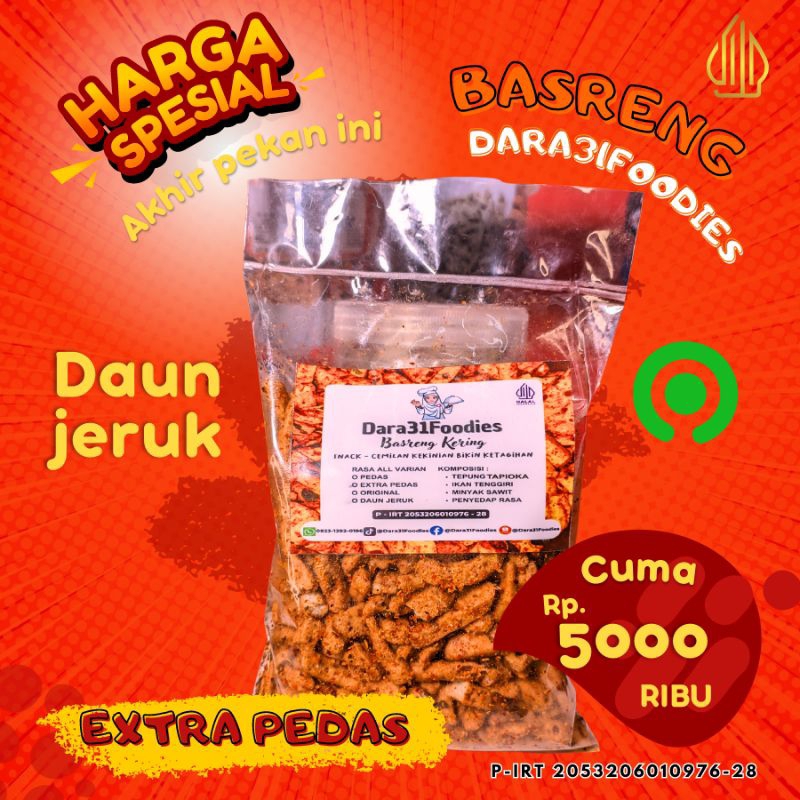 

BASRENG EXTRA PEDAS DAUN JERUK