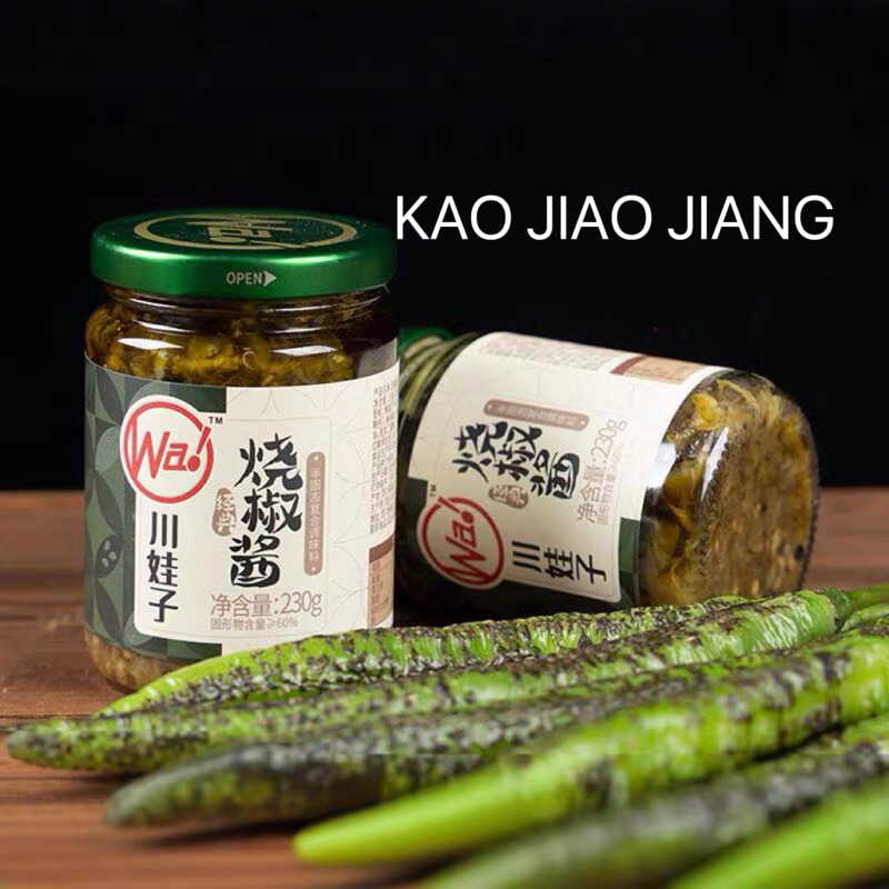 

KAO JIAO JIANG 235g sambal Cabe hijau panggang 烤椒酱