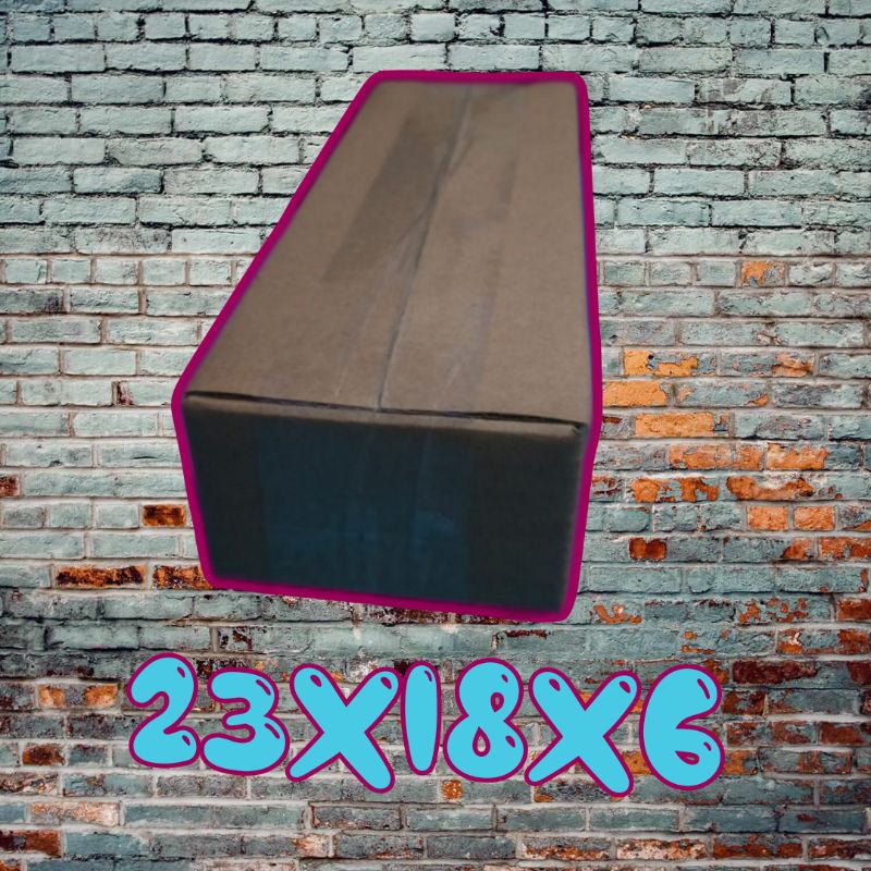

kardus packing UK 23x18x6 kardus besar kardus kecil