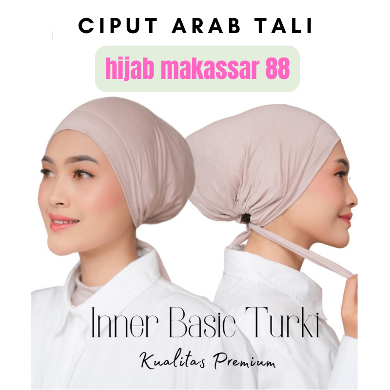 Ciput Kaos Tali Rayon Tencel / Ciput Tali Kaos Rayon / Ciput Arab Kaos Rayon