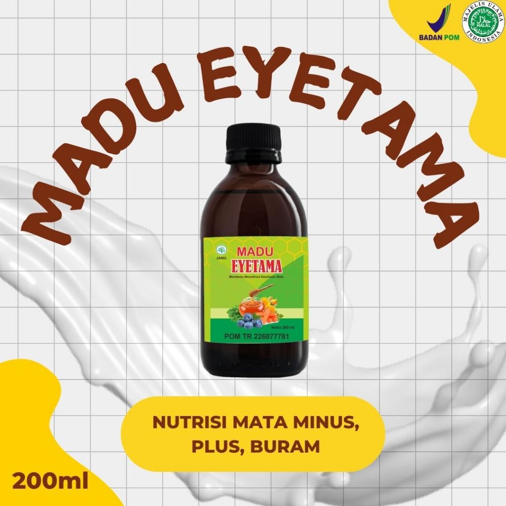 

[200 ML] MADU EYETAMA NUTRISI MATA MINUS