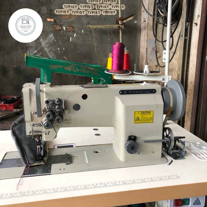 MESIN JAHIT WALKINGFOOT TYPICAL 2606 TIMBUL JARUM 2 SERVO SECOND (BEKAS)
