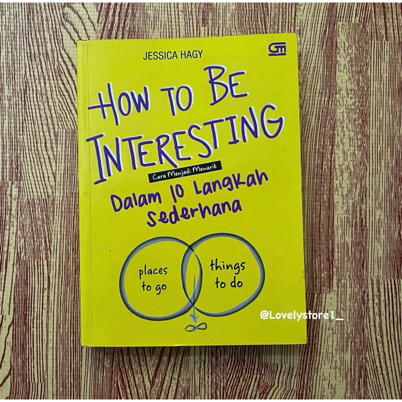 Buku How to be Interesting Jessica Hagy Buku How to be Interesting preloved bekas pdf ebook buku gra