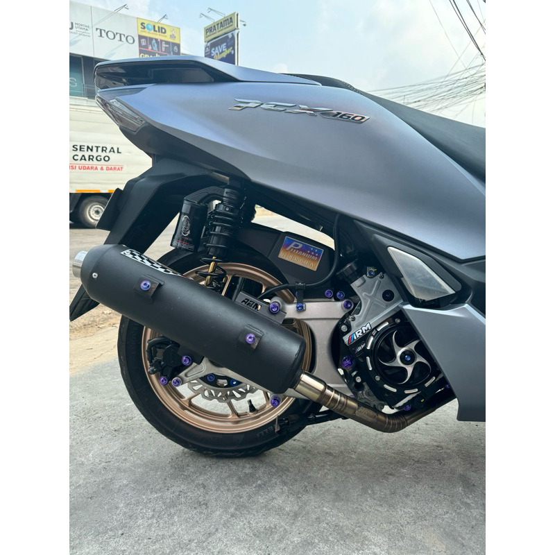 PAKETAN BAUT TITANIUM  PCX 160 VARIO 160 ORIGINAL