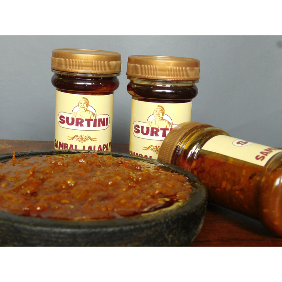 

SAMBAL LALAPAN /PECEL LELE SURTINI 150gr