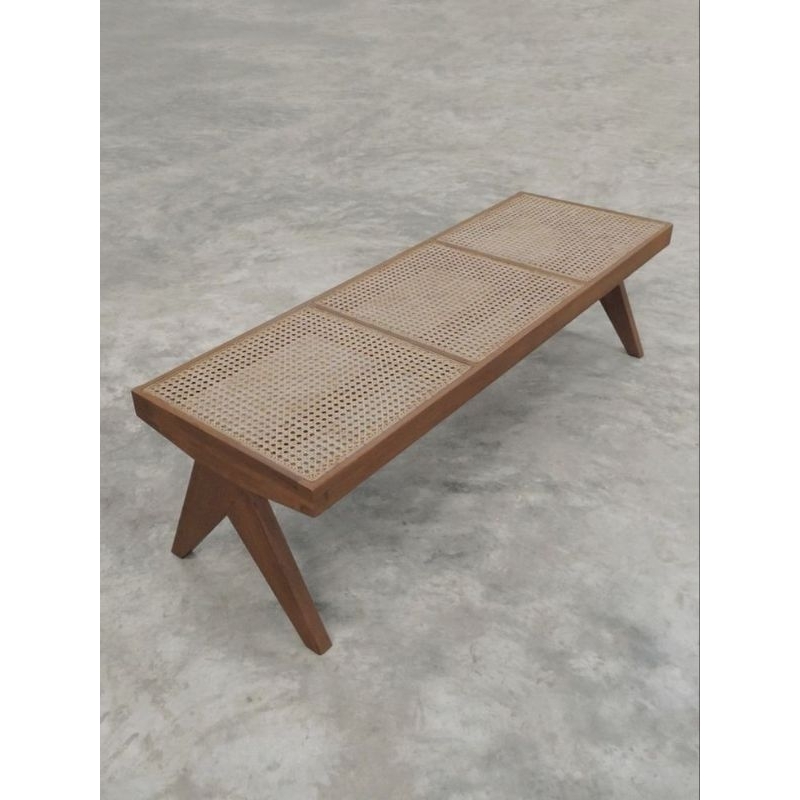 kursi panjang rotan banko A rotan