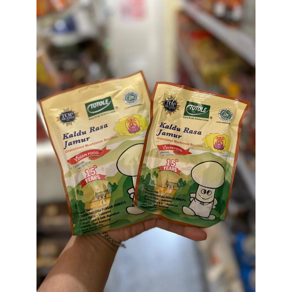 

Totole Kaldu Jamur 80g dan 40g Gurih Nikmat