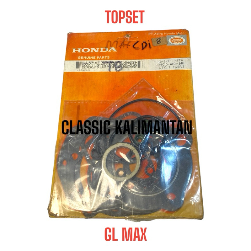 TOPSET HONDA TOPSET GASKET HONDA GL MAX HONDA PART GASKET TOPSET