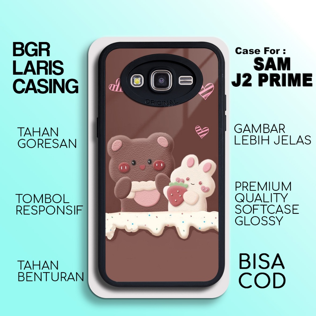 Case Samsung J2 Prime Terbaru Beruang Lucu Casing J2 Prime Hardcase Softcase Glosy Terlaris Termurah