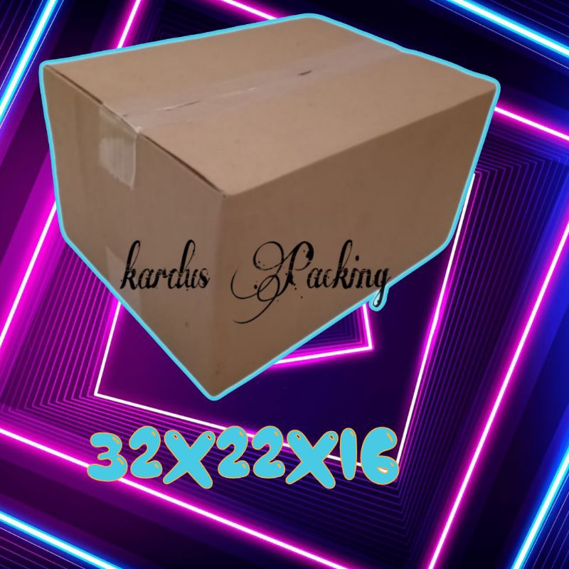 

kardus packing UK 32x22x16 kardus kecil kardus besar