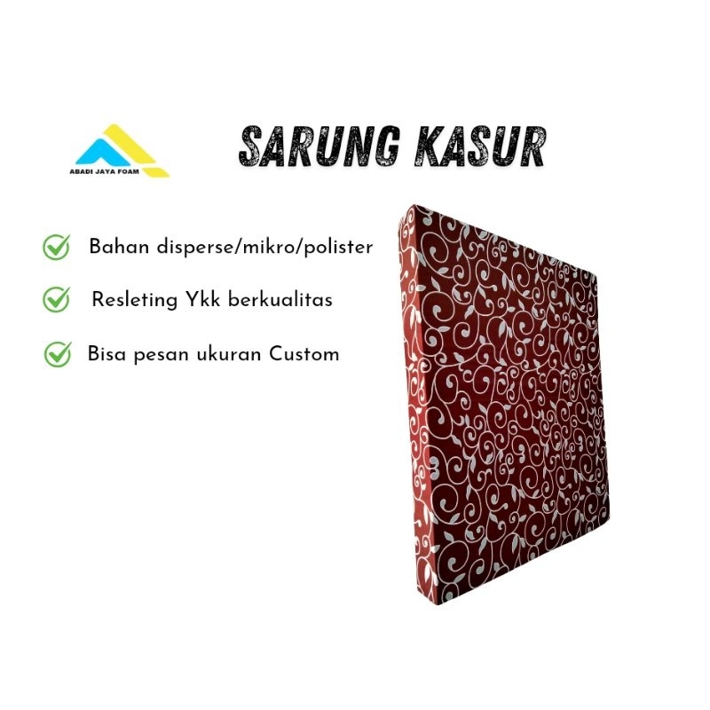 SARUNG KASUR BUSA 200X90 (COVER AJA TANPA BUSA)