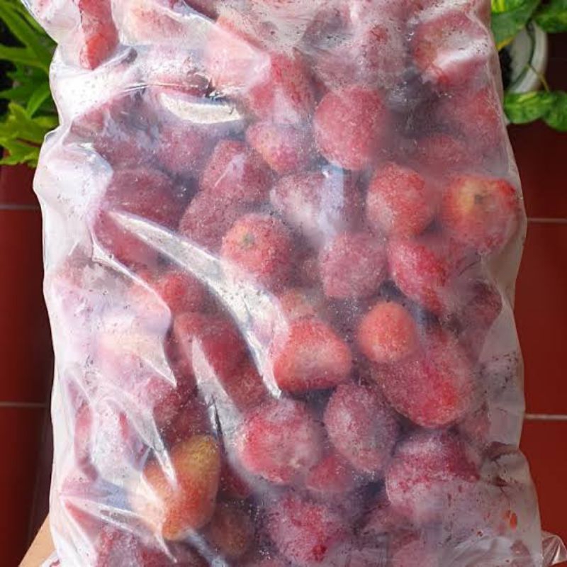 

Strawberry Frozen - Strawberi untuk Selai dan Jus