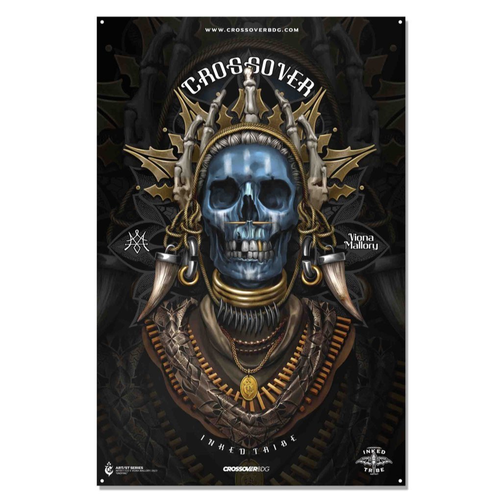 FLAG BANNER CROSSOVER X VIONA MALLORY