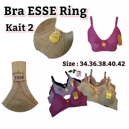 ESSE - BRA Busa Tipis Tanpa Kawat / BH WANITA POLOS / 826