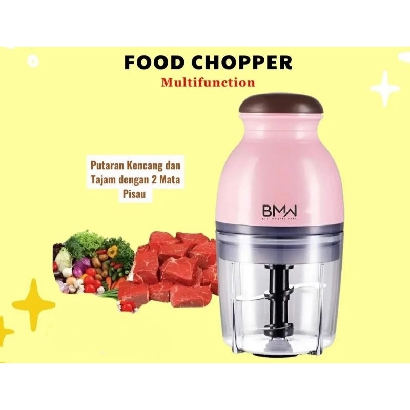 Chopper Daging Food Chopper Penggiling Daging Blender Capsule BMW